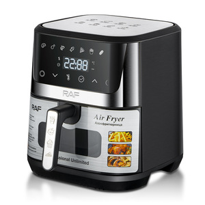 Freidora de Aire Estándar Europea de 8L, Gran Capacidad, Pantalla Táctil, Visible, Sin Aceite, Multifuncional, Eléctrica - Product Image 4