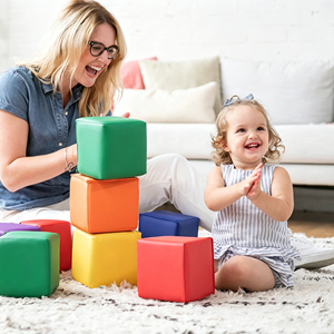 Blocs de jeu en mousse PU haute densité personnalisés en usine, ensembles de blocs de construction souples pour tout-petits, vente en gros OEM de meubles pour enfants - Product Image 4