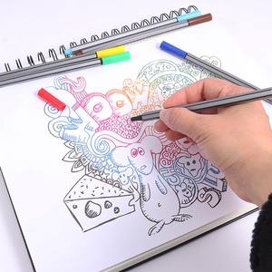 Foska Durable Metal-clad Fine Tipped 0,4mm Ultra Fine Point Fineliner Color Pens para la escuela Oficina Profesor Suministros de arte - Product Image 4