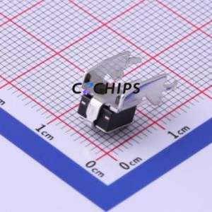 K2-1102BG-A4CW-01 Tactile Switch Bent Lead Through Hole,6x6mm Switch 2.5N Right Angle Insert 6mm 6mm - Product Image 2