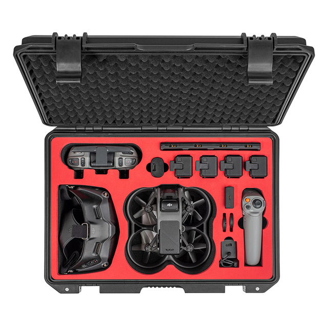 STARTRC Waterproof ABS IP67 Glasses With Battery Hard Shell Travel Carrying Case for DJI Avata FPV 2 Drone Accessories