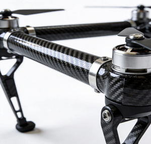 Accessoires de plein air légers en fibre de carbone tricotée en forme d'hexagone, train d'atterrissage - Product Image 1