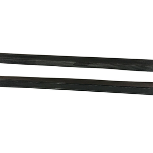 Divisor de falda de extensión de parachoques lateral estilo O de fibra de carbono para F32 F33 F36 420 425 430 435 440 con paquete M 2014 - <span class=keywords><strong>2019</strong></span> - Product Image 4