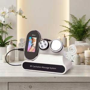 Appareil professionnel de cavitation multipolaire pour le raffermissement de la peau et l'élimination des graisses, machine de remodelage corporel en V - Product Image 1