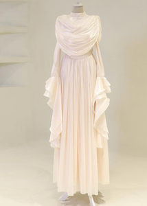 <span class=keywords><strong>Abaya</strong></span> Y27 pour femmes musulmanes, respirante, élégante, style Dubaï, sur mesure, avec bretelles croisées, col montant, longueur cheville, manches longues, décontractée - Product Image 6