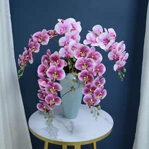 Orquídeas Artificiales al por Mayor <span class=keywords><strong>de</strong></span> Fábrica, Flores Impresas en 3D con Tacto Real <span class=keywords><strong>de</strong></span> Látex, Decoración para Bodas, Hogar y Jardín - Product Image 4