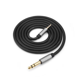 <b>Aux</b> Audio <b>Cable</b> 3.5mm to 6.5mm Male to Male For Phones Computers Speakers Guitars Amplifiers - Product Image 4