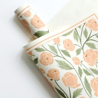 Papier d'emballage pour bouquet de fleurs imperméable Victoria Garden, Matériaux d'emballage floraux