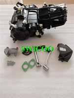 Moteur Zongshen noir 190cc Kick Sart Embrayage manuel Moteur à 5 vitesses ZS190