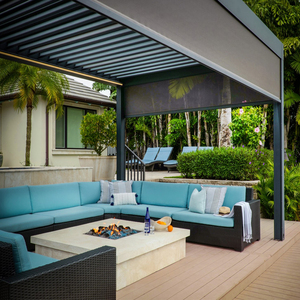 Pérgolas para jardín, gazebo moderno, pérgola, aluminio, bioclimático, 5x3 - Product Image 6