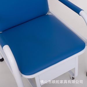 Fauteuil inclinable Ssyou 590x730x950 mm, double fonction, utilisation hospitalière, chaise pliante de repos - Product Image 4