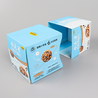 Scatola Pieghevole in Cartone Ondulato Personalizzata per Imballaggio Alimentare, Prodotti per la Salute e Confezioni Regalo