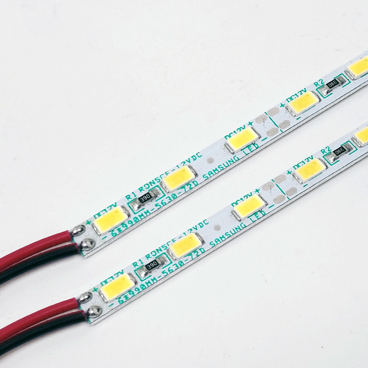 6 мм широкий Pcb 5630smd Dc12v 72led светодиодные жесткие полосы света
