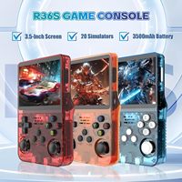 Console de jeu vidéo portable rétro R36S, écran IPS de 3,5 pouces, 64 Go/128 Go, appareil de jeu portable avec jeux intégrés, système Linux