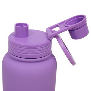 Logo personnalisé Grande Capacité 1L Métal Sport de Plein Air Bouteille en Acier Inoxydable 304 avec Support de Téléphone Magnétique - Product Image 3