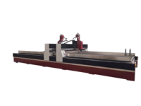 Machine de découpe à jet d'eau sur mesure, grande machine de découpe à jet d'eau CNC à portique pour le traitement de plaques métalliques surdimensionnées, certifiée CE