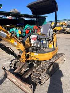 Mini-excavatrice d'occasion CAT 020CR 020 2t 3T, excavatrice sur chenilles d'occasion, moteur japonais, pompe, certifiée CE, avec accessoire tarière - Product Image 5