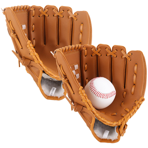 Gants de baseball légers en cuir PU de couleur personnalisée BSP pour droitiers - Product Image 1