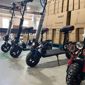 10-inch 48V High-speed Aluminum Two-wheel Scooter 800W Motor Digital Dual Suspension Commuting Outdoor S7-5H-13 High-Speed Dual- - Product Image 2