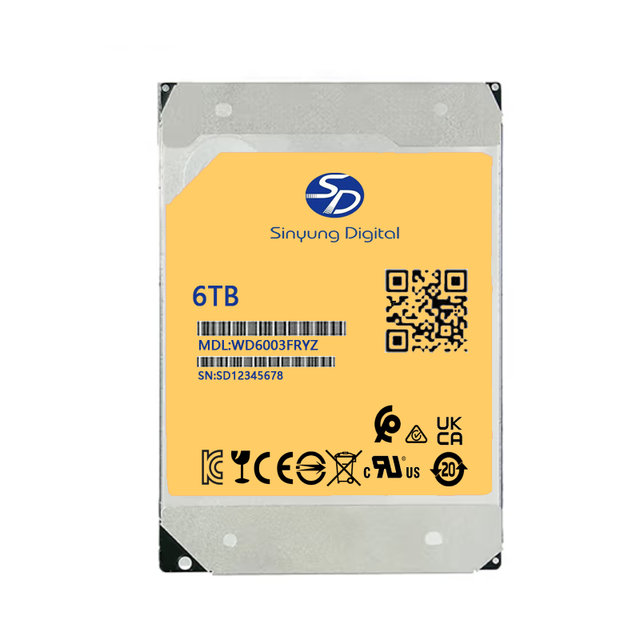 6TB Enterprise Grade 3.5-inch Hard Drive WD6003FZBX WD6004FZWX WD6004FZBX WD6003VRYZ WD6003FRYZ WD6002FRYZ WD6004FRYZ New HDD