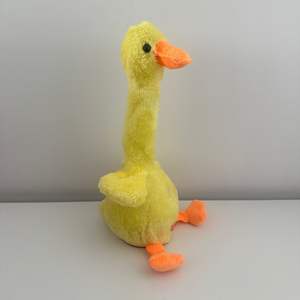 ตุ๊กตาผ้ากำมะหยี่รูปเป็ดสีเหลืองสำหรับเด็กอินเทอร์เน็ตของเล่นอิเล็กทรอนิกส์สำหรับเด็กร้องเพลงเต้นรำของขวัญวันเกิดที่สมบูรณ์แบบ - Product Image 3