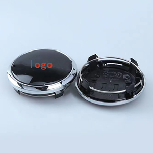 Cache-moyeux de roue universels en plastique avec logo pour pièces automobiles - Product Image 6