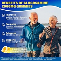 Gummies multivitaminées OEM ODM avec zinc, glucosamine, chondroïtine, MSM, soutiennent la santé immunitaire pour les femmes et les hommes, gummies à la vitamine D3