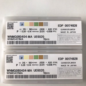 Insertos de Torneado Cuadrados de Carburo de Tungsteno CNC WNMG080404-MA UE6020, Tamaño de Cuchilla de 32 mm, Herramientas de Máquina CNC, Soporte OEM Personalizable - Product Image 6