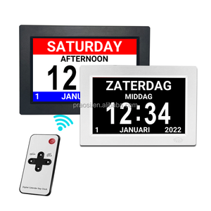 Pros-reloj Digital con pantalla <span class=keywords><strong>IPS</strong></span> de 8 pulgadas para personas mayores, dispositivo con recordatorios de medicina, para la pérdida de memoria y la visión - Product Image 3