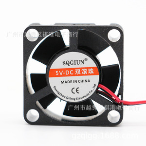พัดลมระบายความร้อน Sqgiun 3010 DC ขนาด 30x30x10 มม. 5V ลูกปืนคู่ สำหรับเครื่องเพิ่มความชื้น อินเวอร์เตอร์ - Product Image 1
