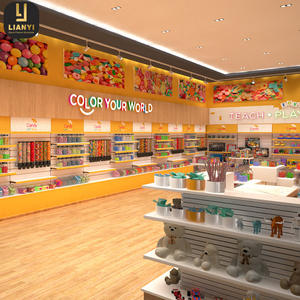 ชั้นวางของในซูเปอร์มาร์เก็ตขนมหวานของตกแต่งร้านขนมของขวัญร้านค้าตามสั่ง - Product Image 3