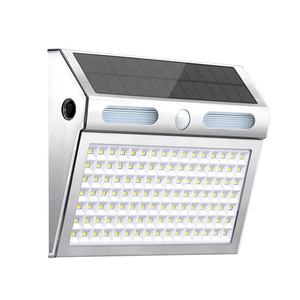 112 <b>LED</b> Solar Stainless Steel <b>Motion</b> <b>Sensor</b> Security <b>Lights</b> IP65 Waterproof for Garden Outdoor Use - Product Image 1