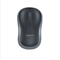 Mouse Optik Nirkabel M185 Ringkas Portabel untuk Laptop PC Desktop Logo Kustom OEM Grosir