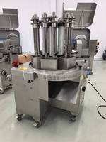 Machine de découpe horizontale automatique pneumatique XINAO pour viande, type steak, avec moteur 380V, pour la découpe de viande congelée, qualité alimentaire