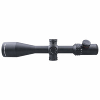 Lunette de chasse Vector Optics Sentinel 4-16x50 SFP avec laser point rouge, entièrement multicouche, parallaxe latérale minimale 10 yards, tourelles réglables