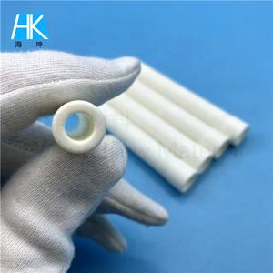 Kunden spezifisches Hochtemperatur-Beige-Aluminium oxid Al2O3 durch Rohrrohr buchse - Product Image 5