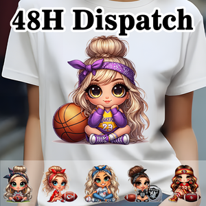 Custom Anime Graphic DTF Heat Transfer Film Manga Stickers for T-shirts and Streetwear for Transfers Wholesale for Stickers - Product Image 1