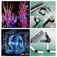 Luces de escenario para alquiler en exteriores, luces para pubs y clubes, tubo LED de píxeles, luces decorativas Madrix para escenarios