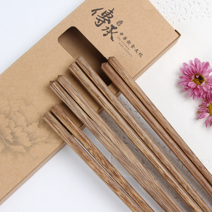 Baguettes en bois massif pour poulet, gravées avec logo, baguettes pour restaurant et hôtel, baguettes pour fondue, vaisselle en bois pour usage commercial - Product Image 2