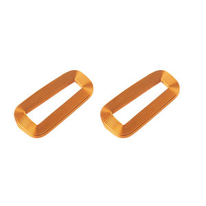 Aangepaste luchtkern koperen elektrische <span class=keywords><strong>wind</strong></span> schijfgenerator elektromagnetische spoelen inductoren geëmailleerde koperdraad - Product Image 2