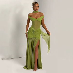 sachin and babi light blue dress Long Open Leg Dress