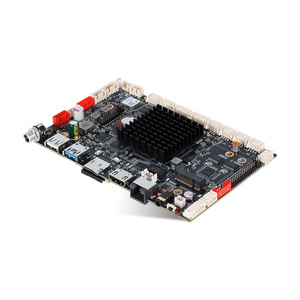 Carte mère industrielle Rockchip RK3399 avec plusieurs ports série, Ethernet Gigabit, architecture ARM, système embarqué - Product Image 1