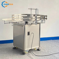 Machine de déscramblage automatique de bouteilles de type table tournante à disque, pièces de rechange en acier inoxydable 201, ligne de production