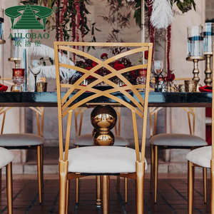 โต๊ะรับประทานอาหารสีทองตัดขาสีดำ MDF ด้านบนพรีเมี่ยมงานแต่งงาน8 - Product Image 6