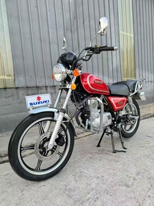 Motocicleta Suzuki GN125 de 125cc, Refrigerada por Aire, Bajo Consumo de Combustible, Motocicleta Urbana Resistente para Viajes Diarios de Adultos - Product Image 1