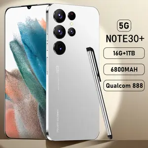 Harga Super rendah blockbuster cross-border Note30 + Android smart all-in-one ponsel definisi tinggi layar besar 6.8 inci