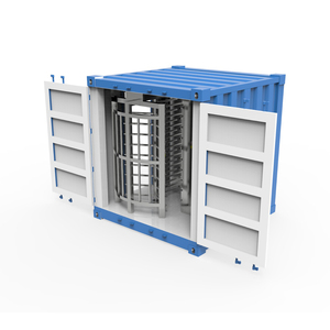 Công nghiệp container turnstile cho an toàn trang web truy cập với RFID và nhận dạng vân tay - Product Image 1