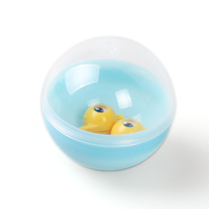 Cápsula vacía de plástico para máquina expendedora, <span class=keywords><strong>huevo</strong></span> <span class=keywords><strong>sorpresa</strong></span> de 45mm, transparente, novedad - Product Image 6