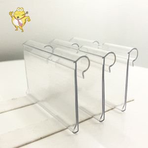 LAOHAMA – porte-étiquette de <span class=keywords><strong>prix</strong></span> en plastique, personnalisé en gros, dernière conception pour étagère - Product Image 1
