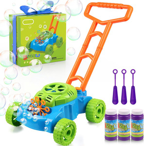 En stock – Jouets d'été pour l'éducation de la petite enfance, jouets de plein air pour enfants, jouets à bulles électriques en plastique de type poussette pour enfants - Product Image 1